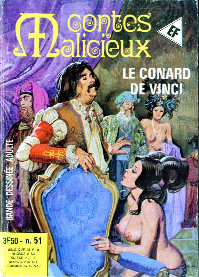 PFA - Contes Malicieux  #51 Le conard de Vinci page 1 full