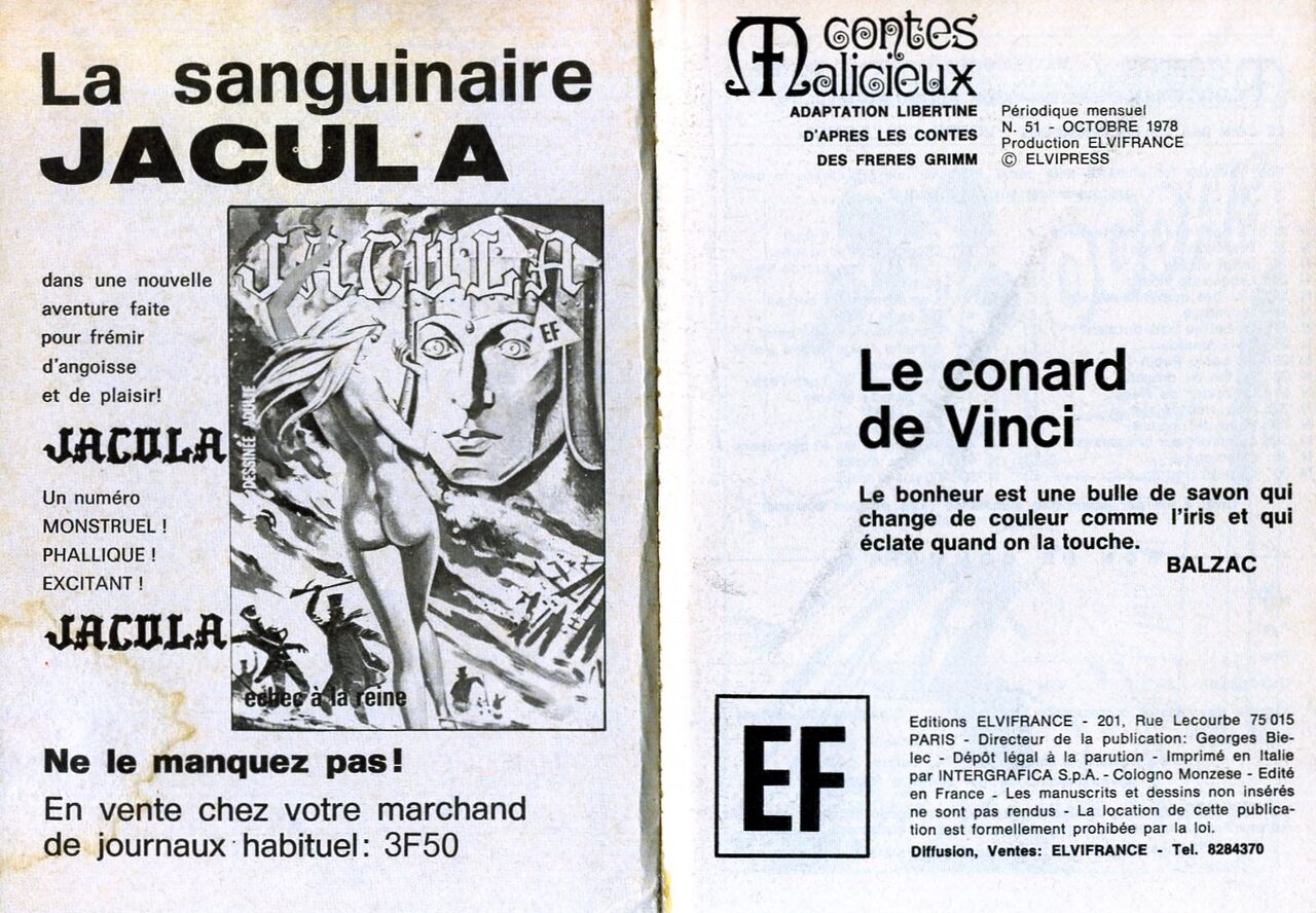 PFA - Contes Malicieux  #51 Le conard de Vinci page 2 full