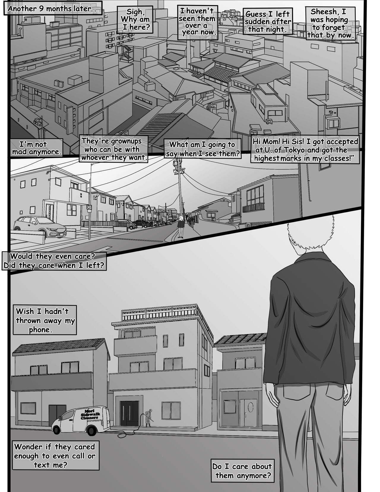 Parody of Terasu MC Kokujin no Tenkousei NTR ru with page 5 page 10 full
