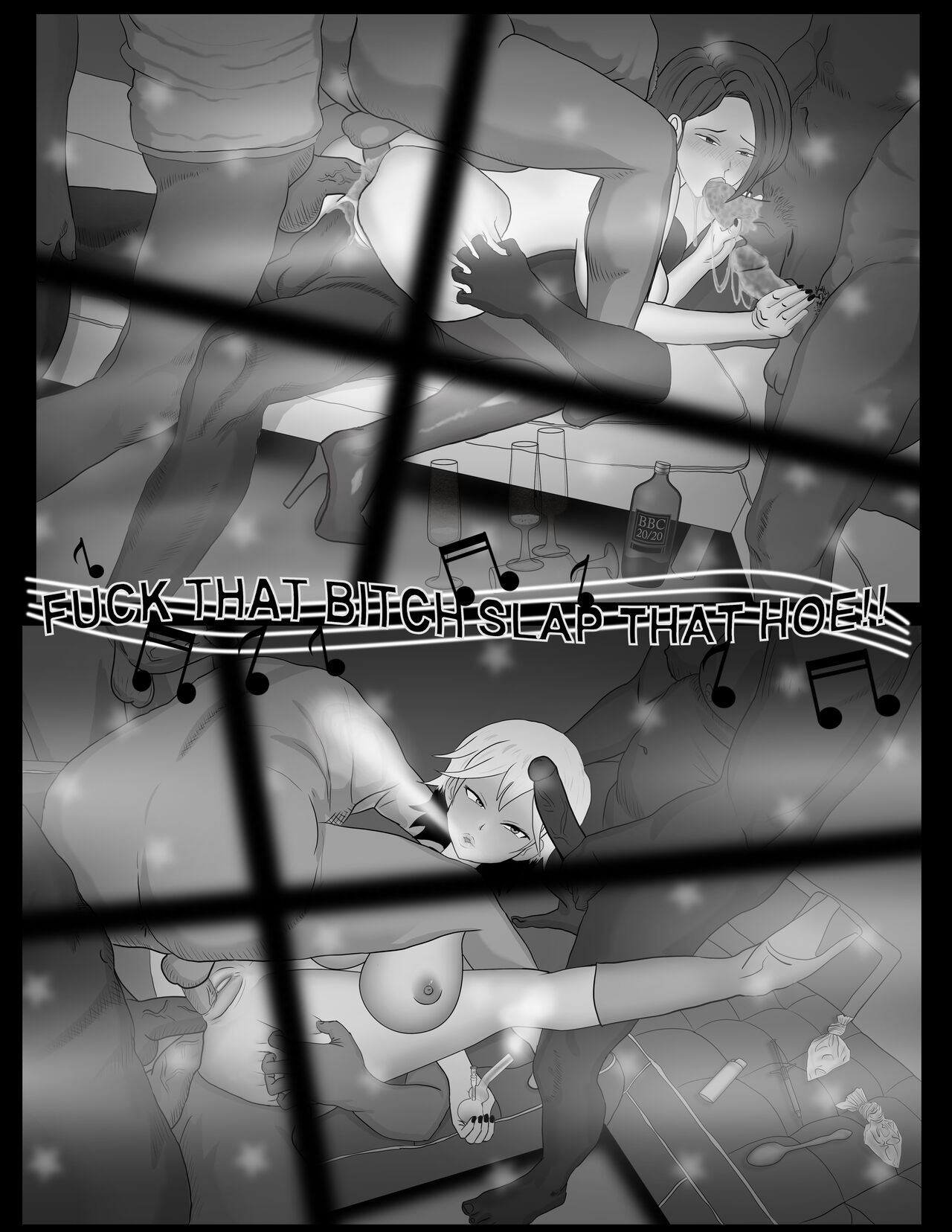 Parody of Terasu MC Kokujin no Tenkousei NTR ru with page 5 page 2 full