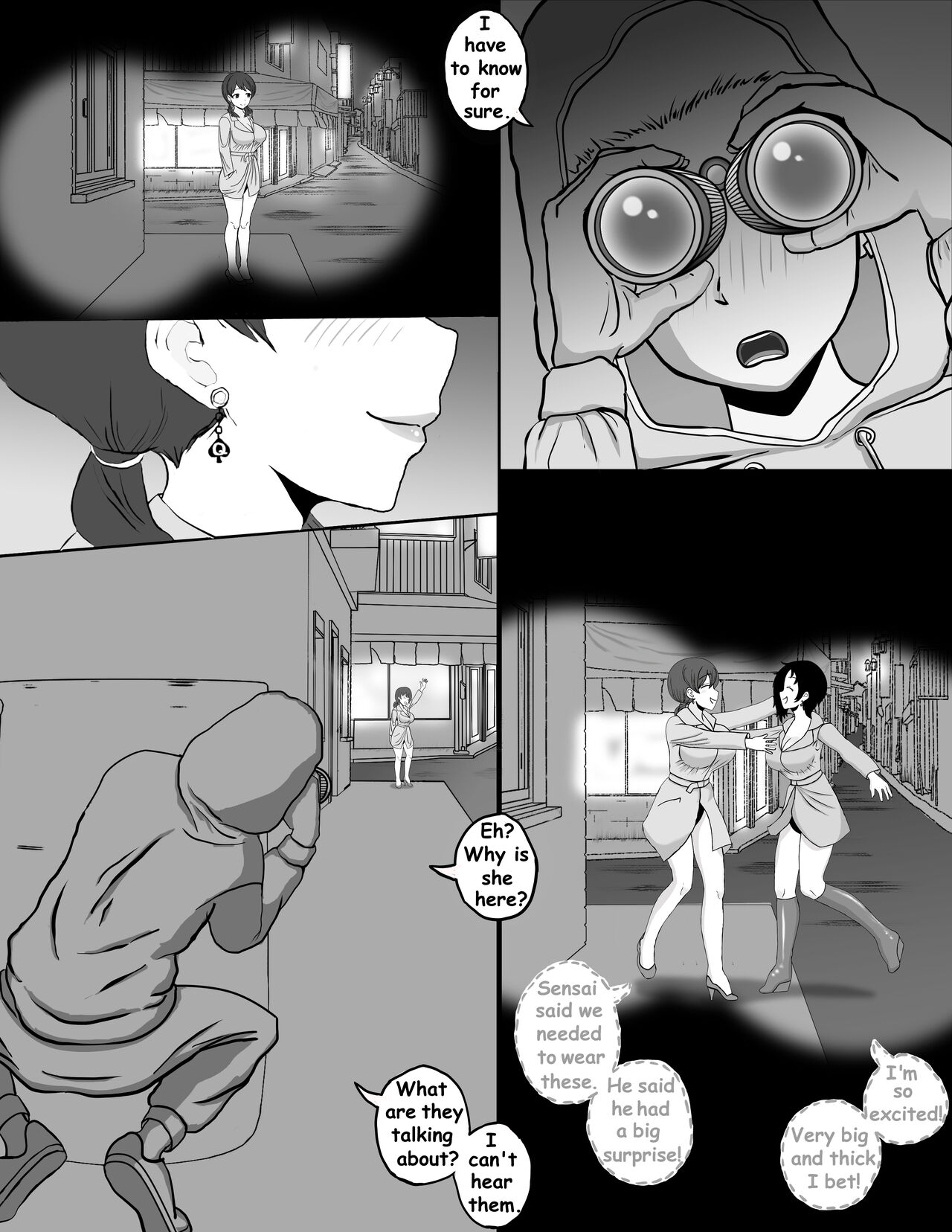 Parody of Terasu MC Kokujin no Tenkousei NTR ru with page 5 page 3 full