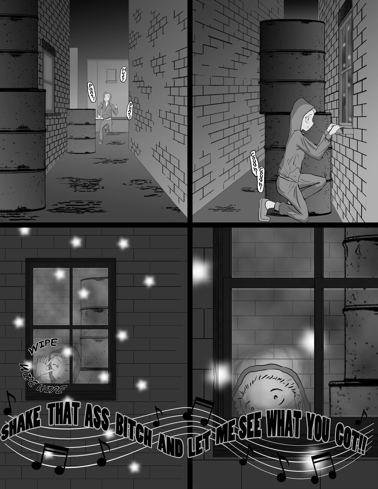 Parody of Terasu MC Kokujin no Tenkousei NTR ru with page 5 page 5 full