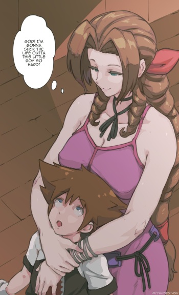 [Tyrone] Aerith x Sora (Kingdom Hearts) cover