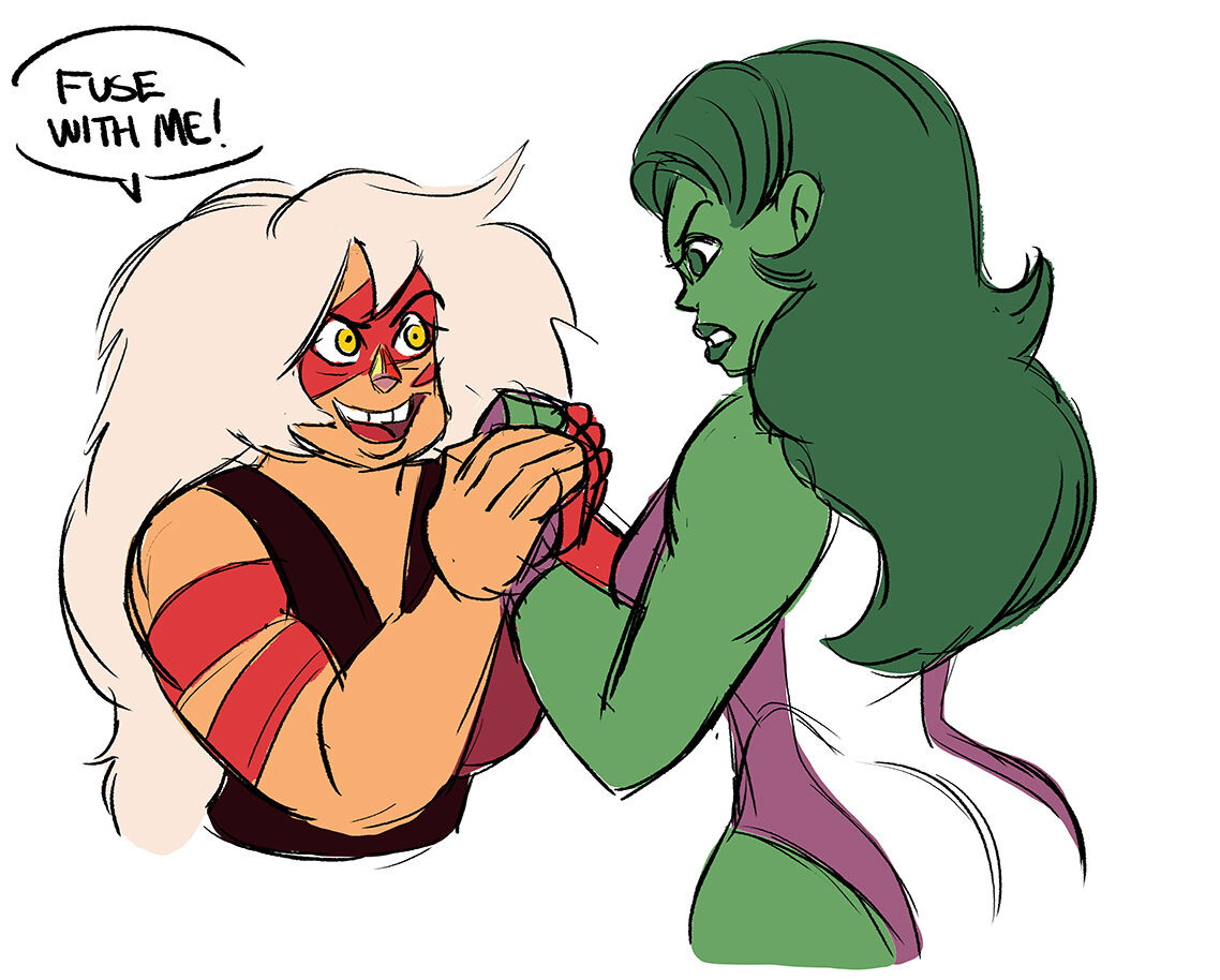 She-Hulk and Franklin page 12 full