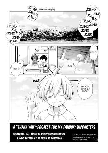 [CHIN-UP (Pocchi)] Riku Manga Omake Hon [English] cover