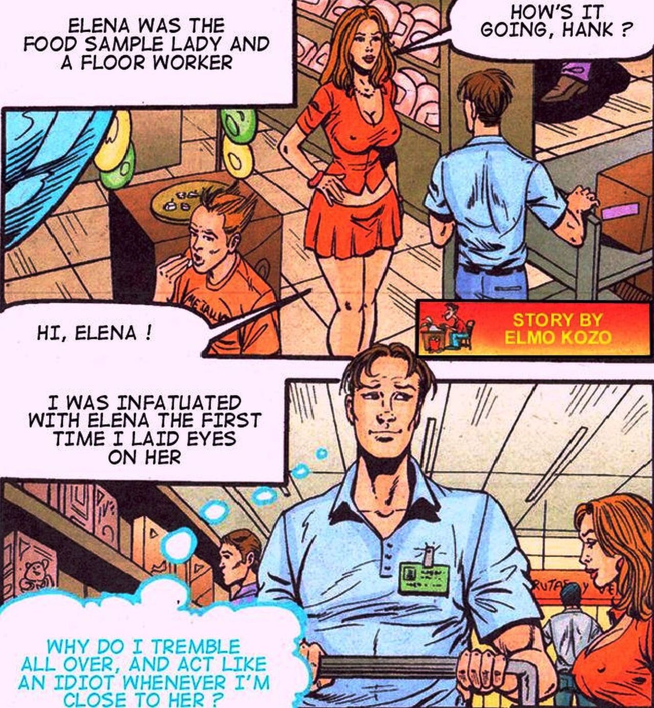Erotic Comic - Learning to Fuck page 3 full