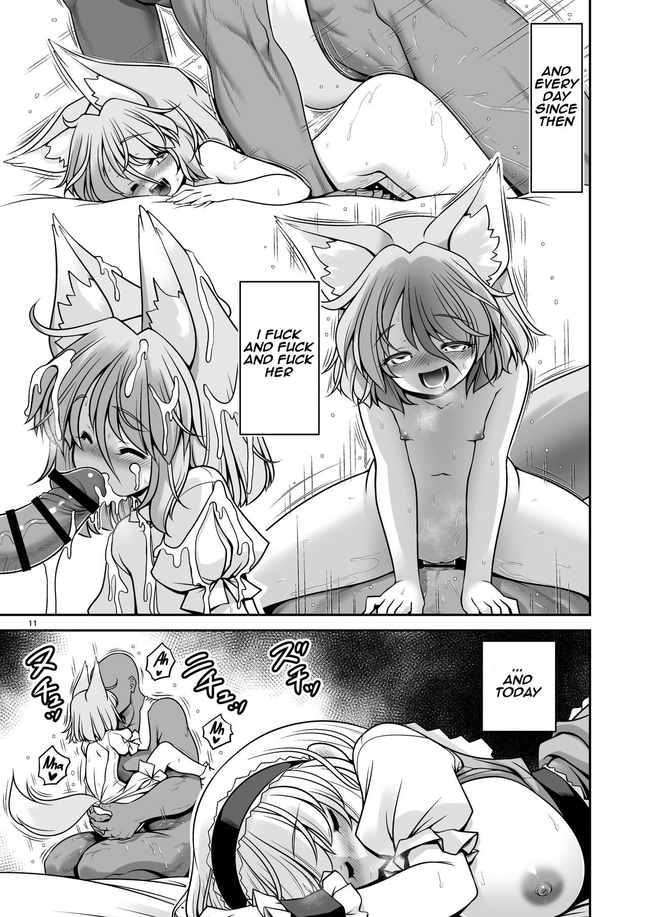 Okasare Machi no Hatsujou Onna o Nanjuunin to Yarasete Kureru Tsukasa-chan no Warudakumi | Tsukasa-chan's Evil Plan to Make You Fuck a Bunch of Women in Heat page 11 full