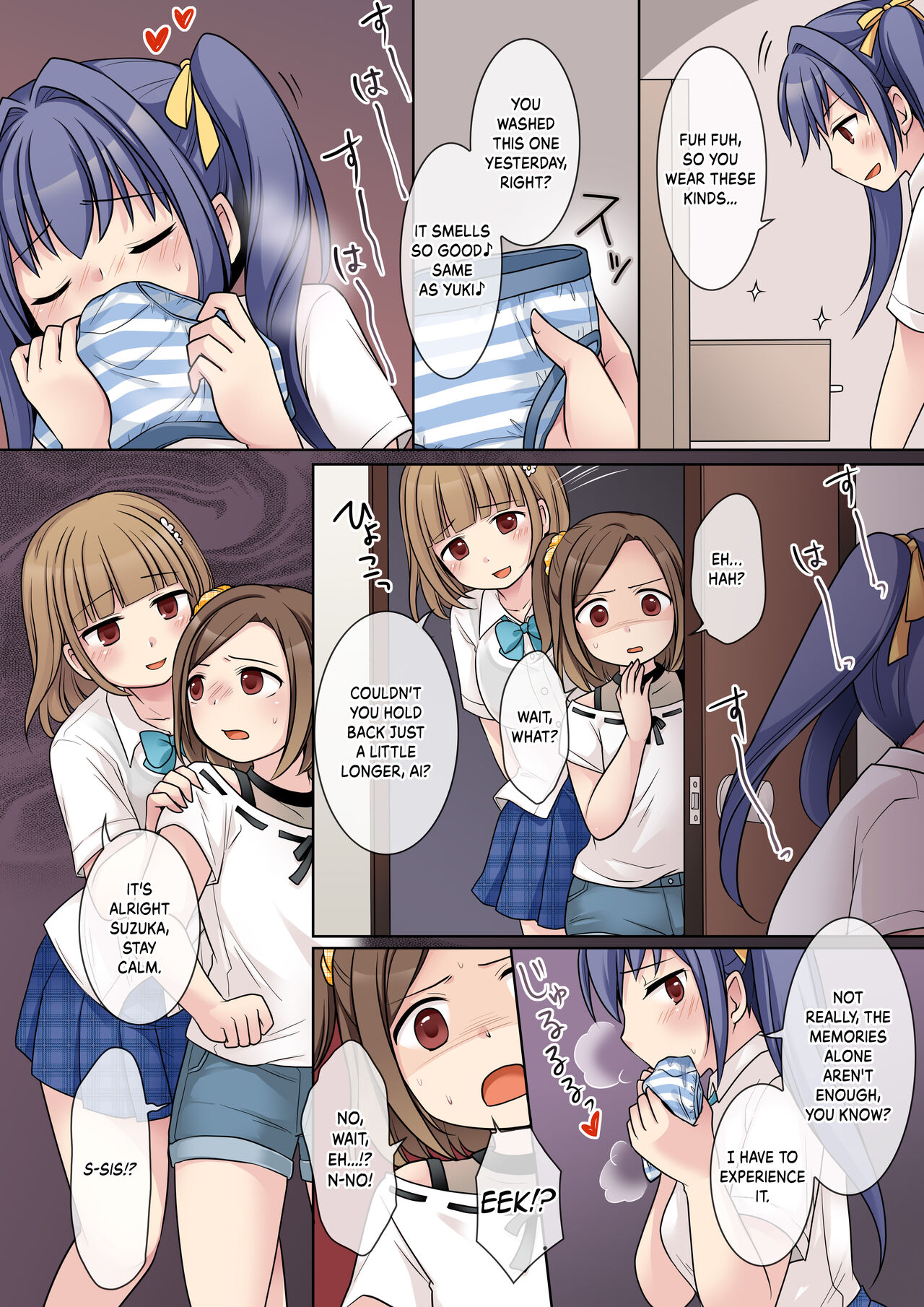 C04-  Jibakurei no Doukyuusei ni Nottorareta Atashi-"Tachi" page 4 full