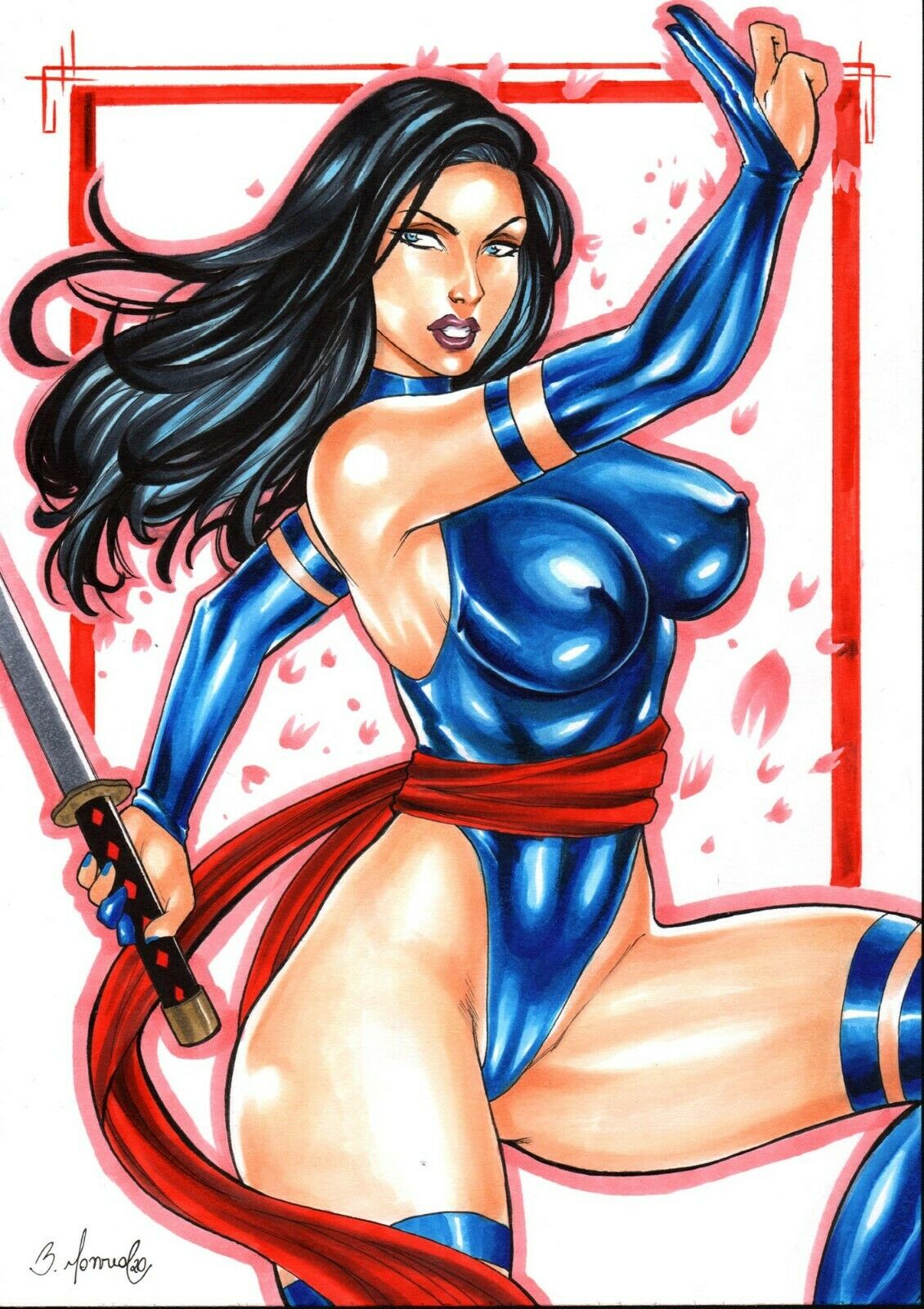 Ed Benes Studio - Psylocke page 1 full
