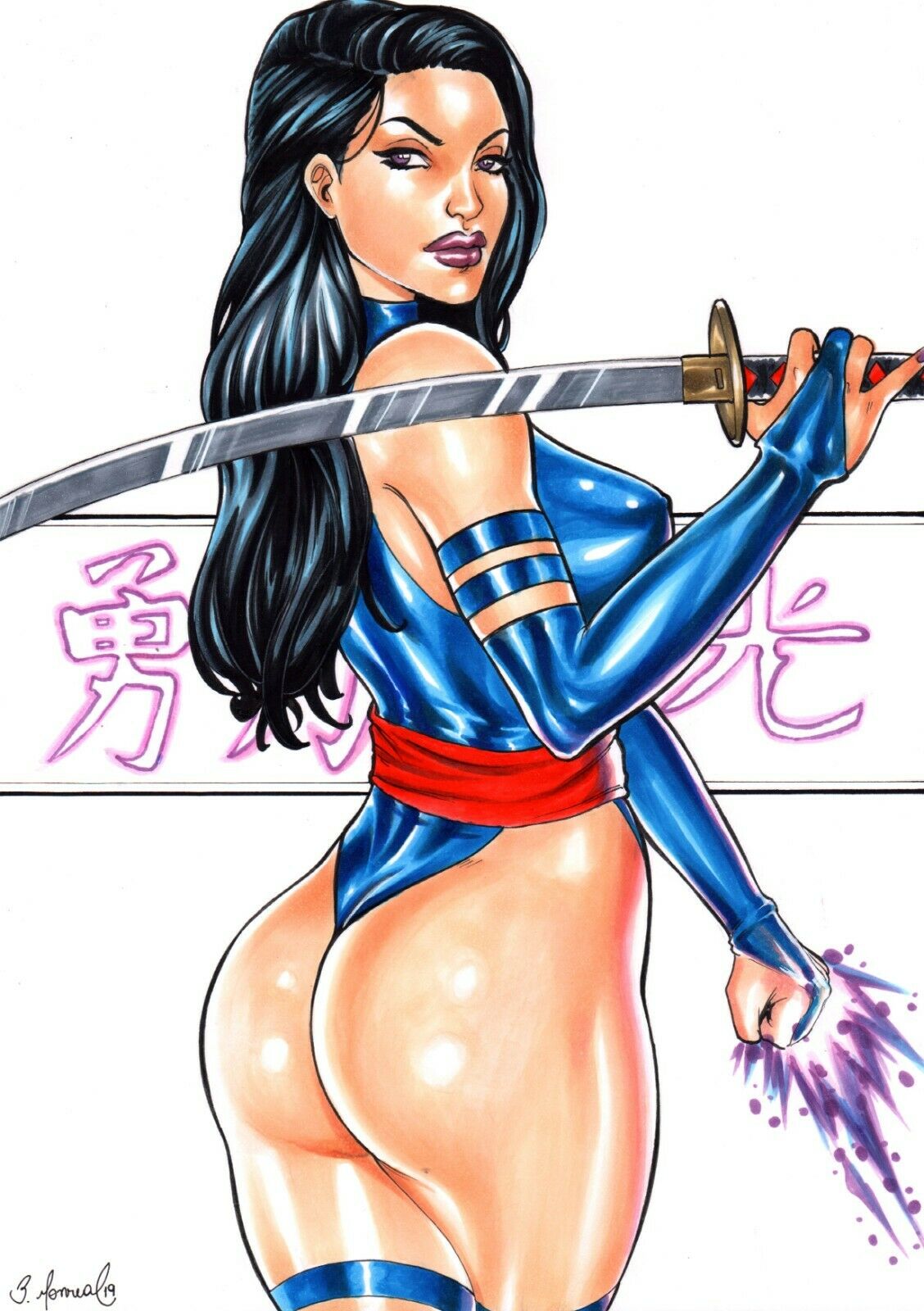 Ed Benes Studio - Psylocke page 3 full