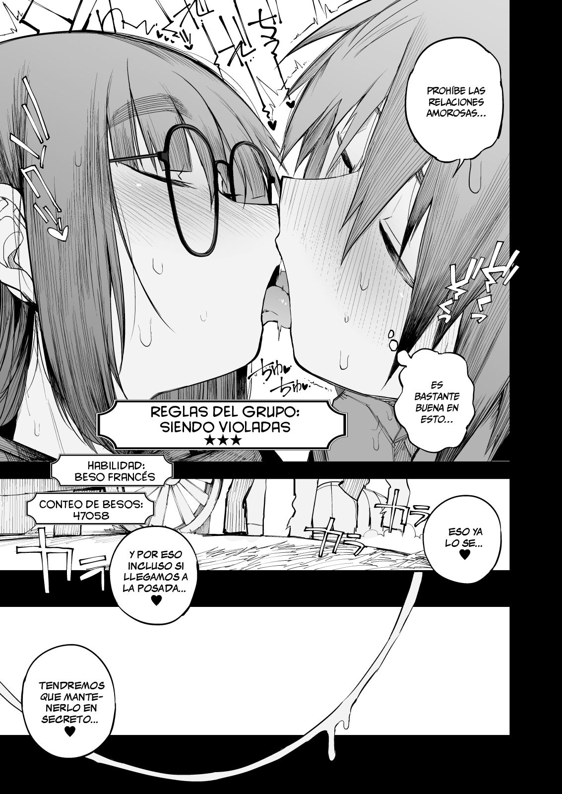 Renai Kinshi no Yuusha Party ni Mukanai Jimiko no S-kyuu Dosukebe Status page 9 full