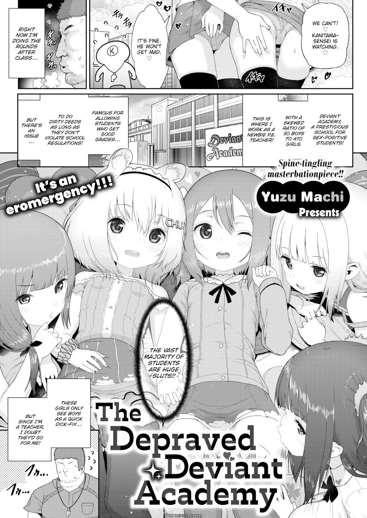 The Depraved Deviant Academy page 1 full