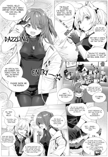 [Kataokasan] Futa SoraxExusiai Doujinshi [English] [Stargazer] cover