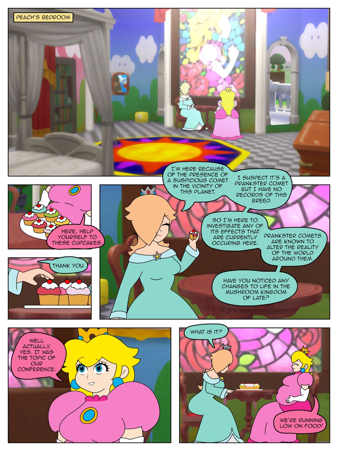 Rosalina and the Prankster Comet page 11 full