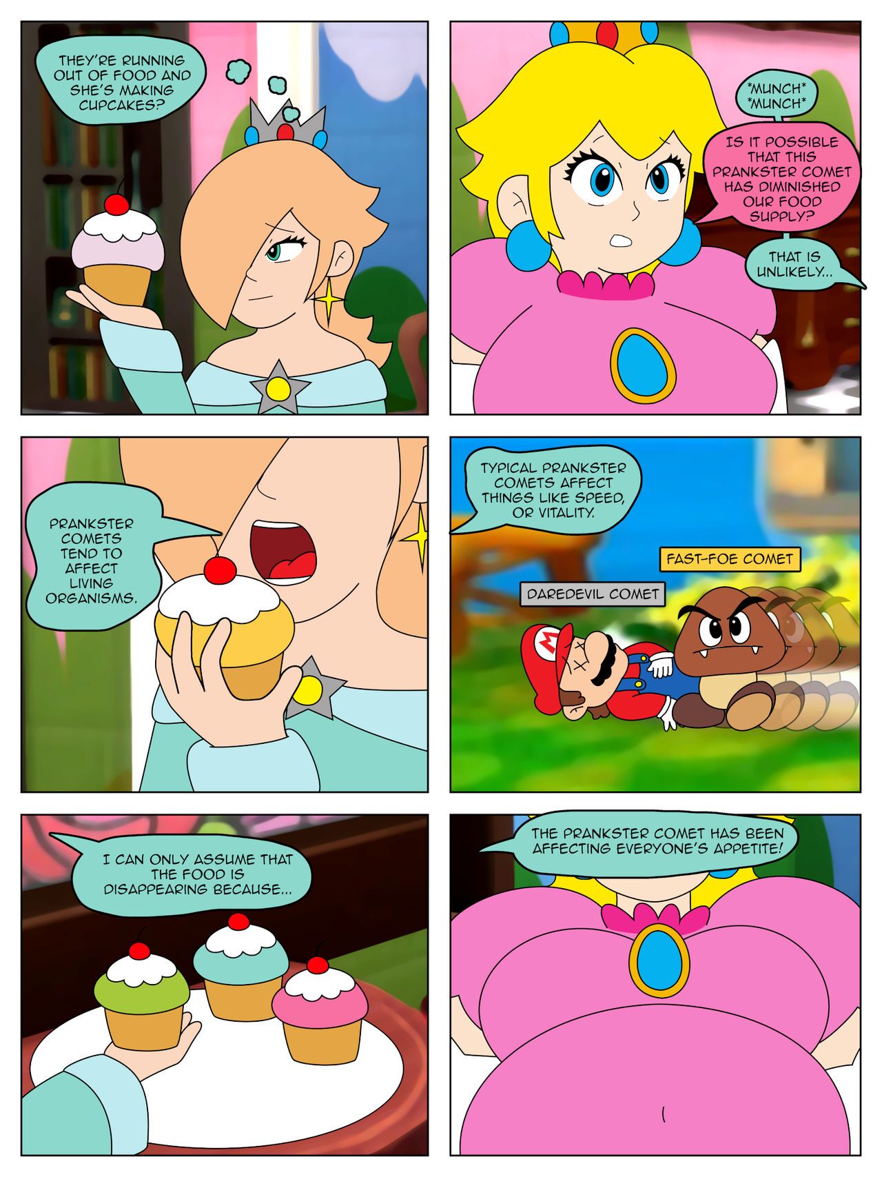 Rosalina and the Prankster Comet page 12 full