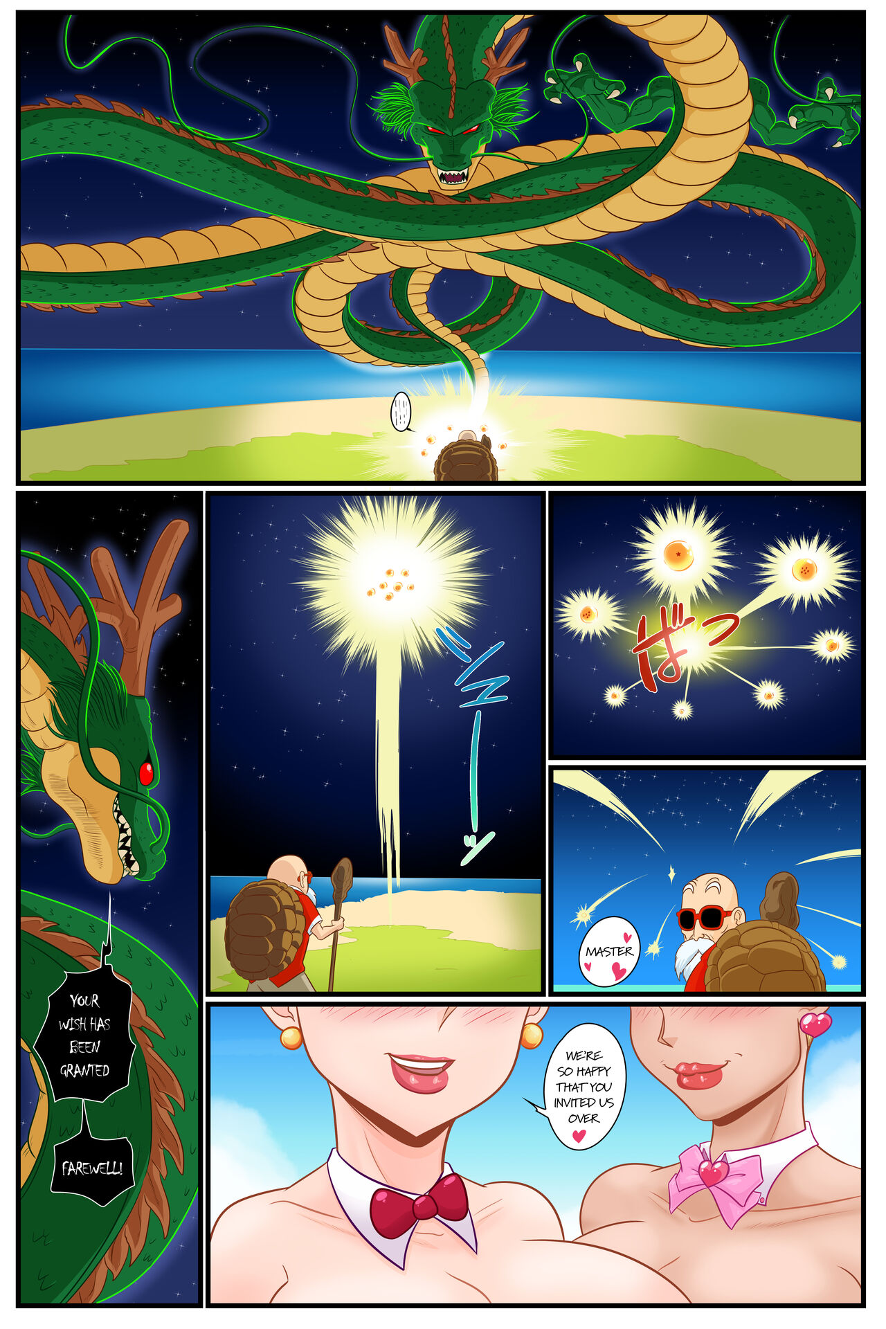 Master Roshi's Wish page 2 full