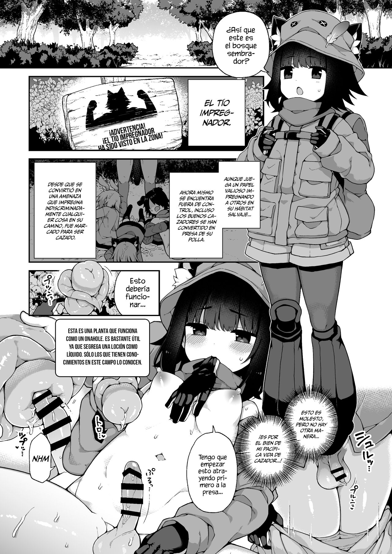 Liloshi to Asobou! -Oide yo Tanetsuke no Mori- | ¡La señorita Liloshi quiere jugar contigo! ¡¡Quédense en el bosque!! page 2 full
