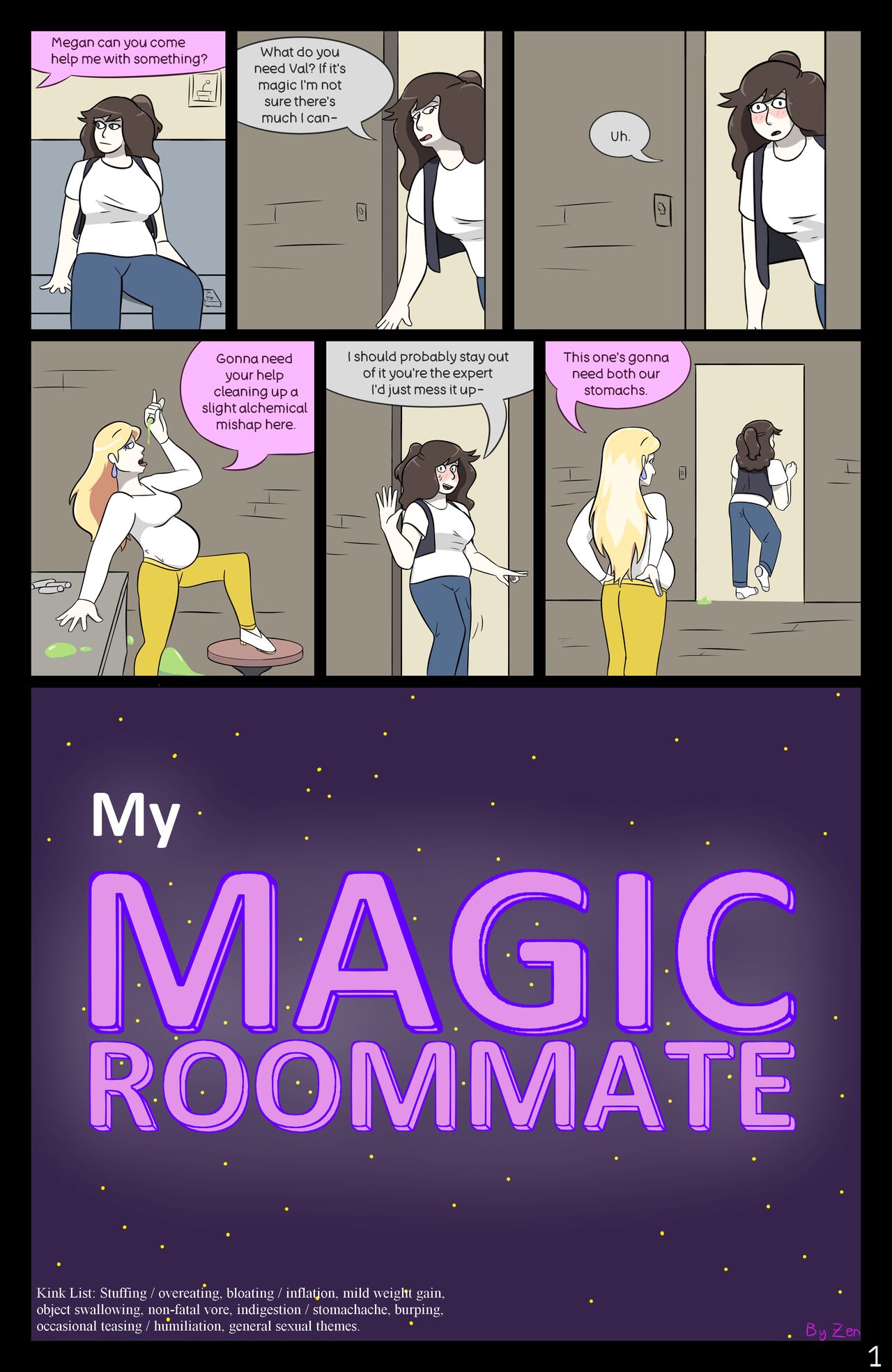 My Magic Roommate page 1 full