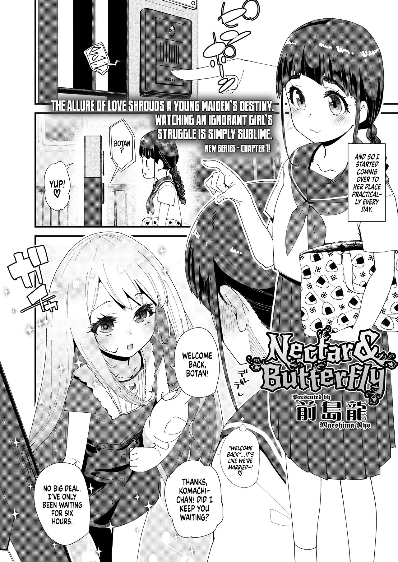 Mitsu to Chou | Nectar & Butterfly page 2 full