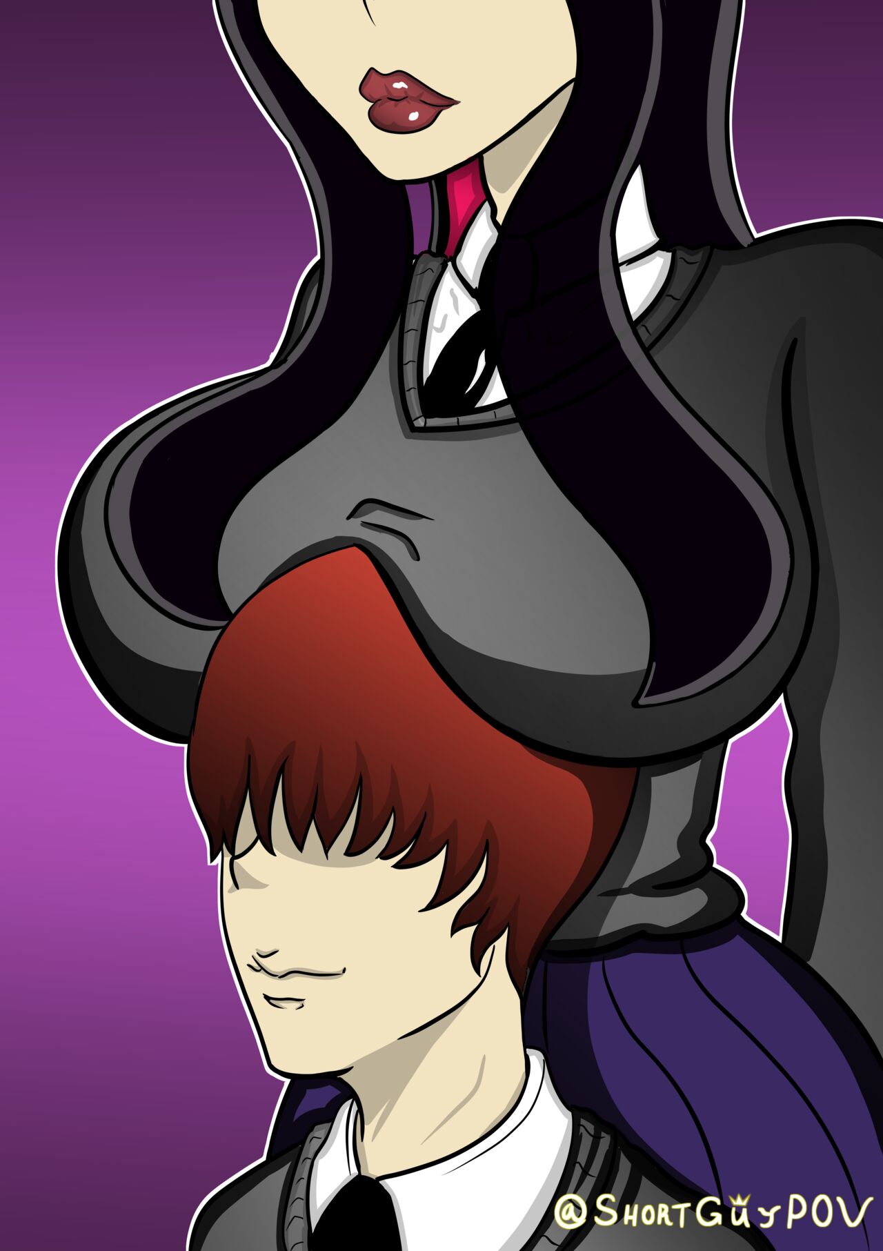 Tall girl in a bad mood page 1 full