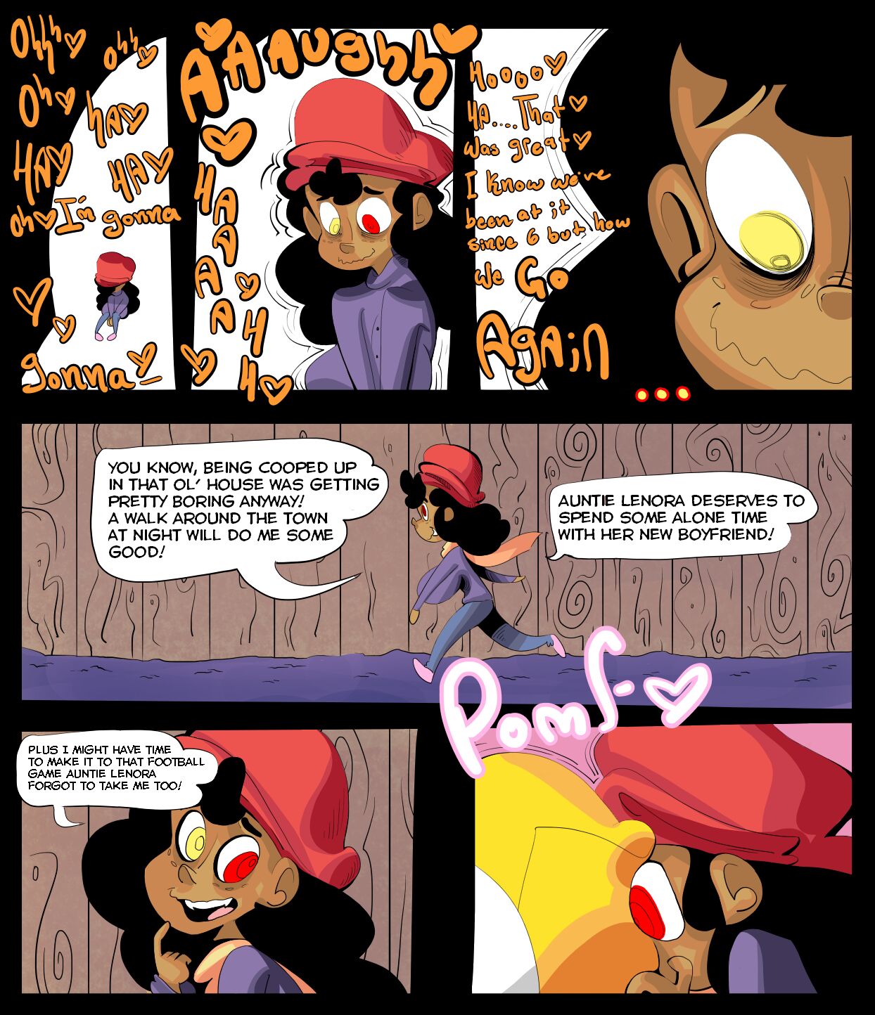 Malina's Night Out page 1 full