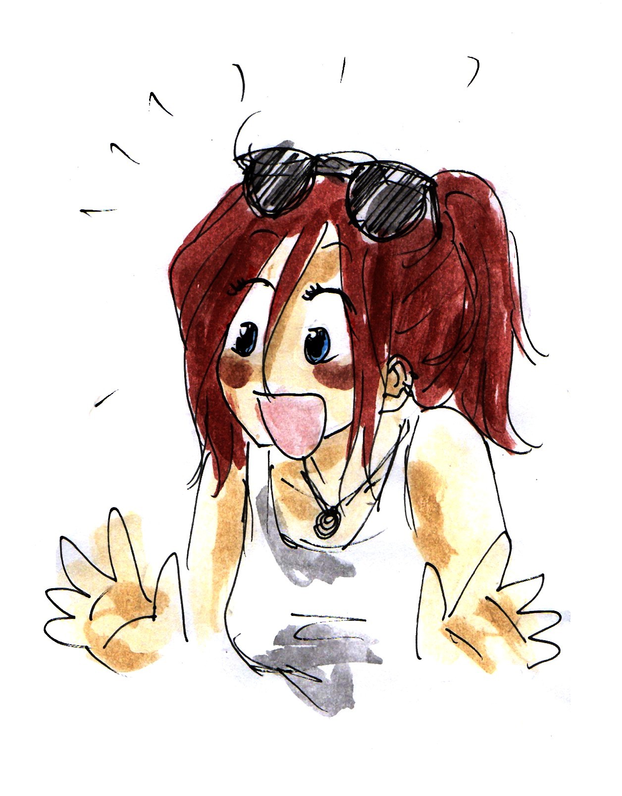 Topless comic + bonus page 3 full