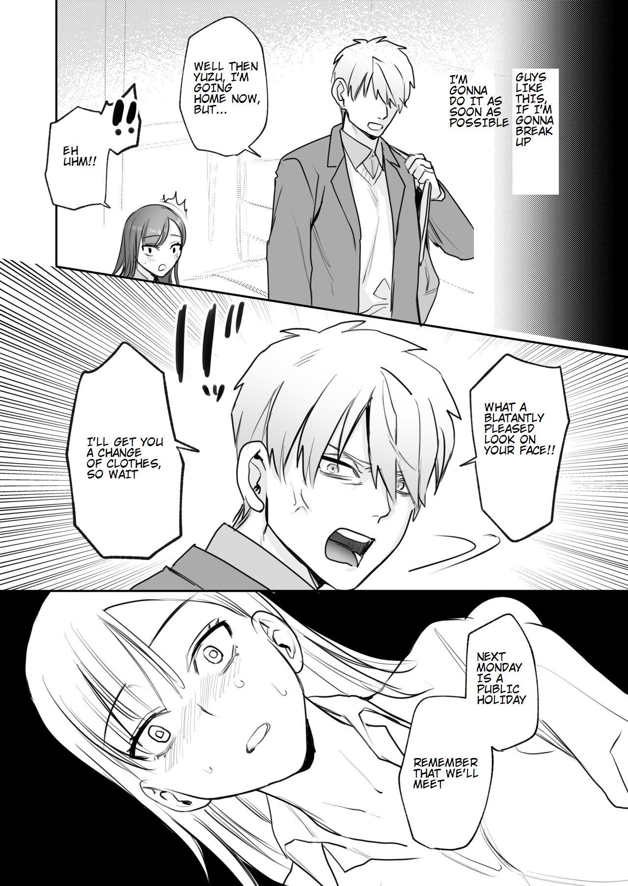 Ubu -Kanketsu Hen- ~Kichiku Kareshi to Honki Sex~ | Serious Sex with my Brutish Boyfriend page 9 full