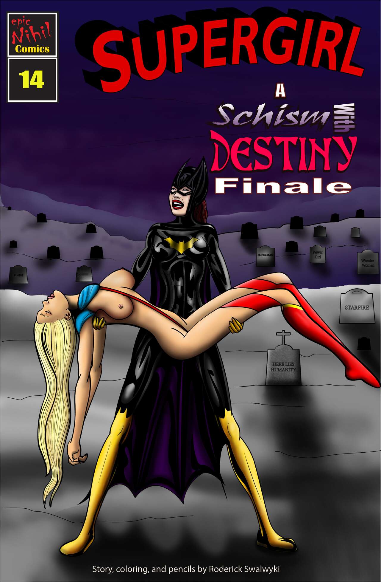 Supergirl: Issue #14 - A schism with destiny Part 3 page 1 full