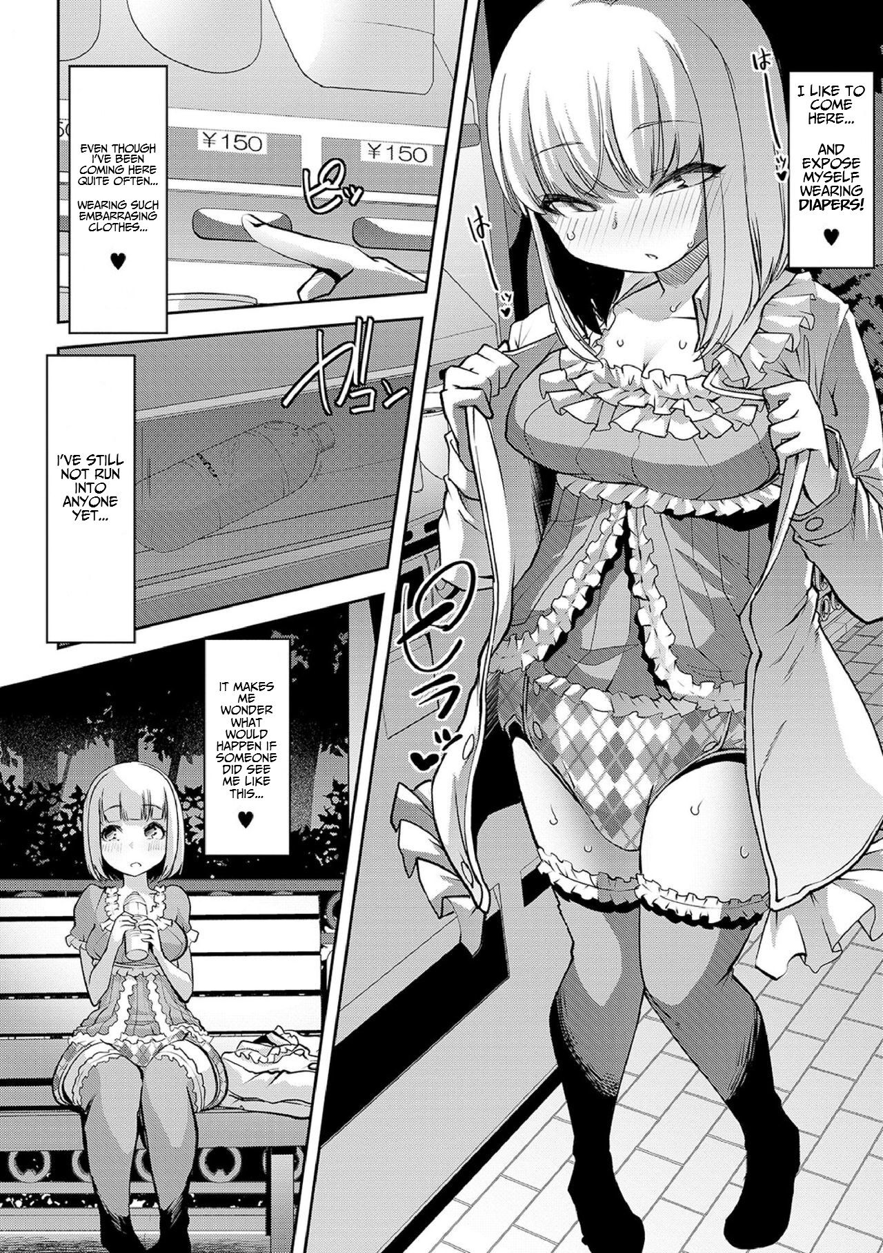 Doki Doki ★ Late Night Diaper Exposure - How do you like Diaper girl? page 2 full