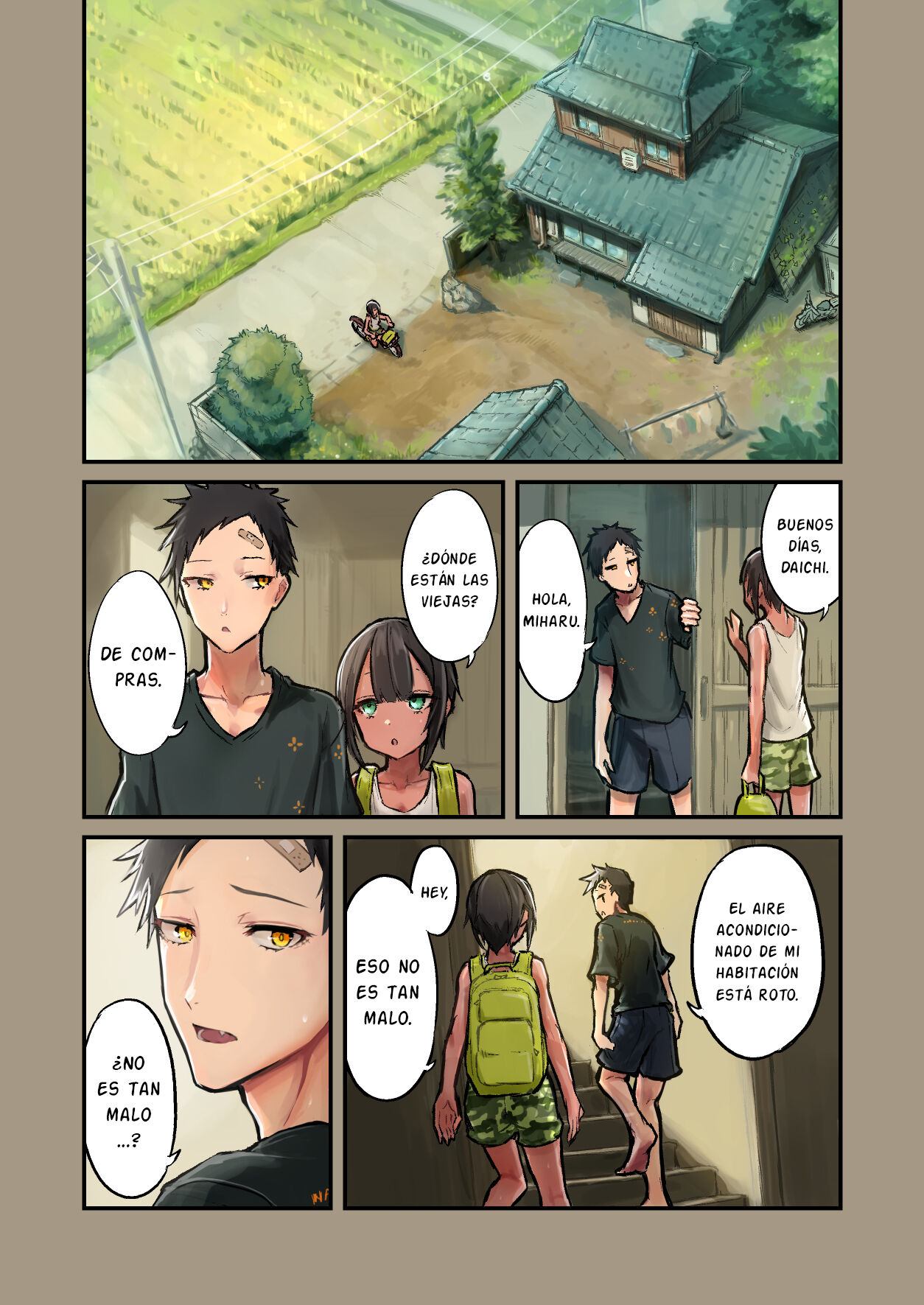 Natsuyasumi! Osananajimi to Asedaku Sex page 4 full