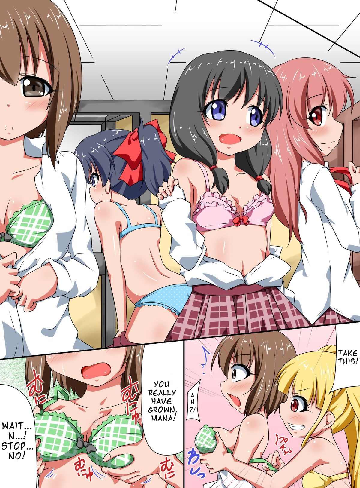 Shibire Onna-tachi o Yaritai Houdai! Soku Nakadashi Harem page 4 full