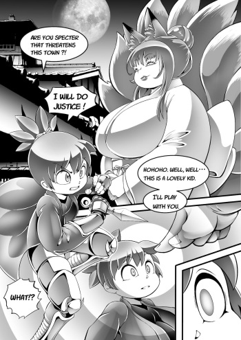 Boy Ninja who loses immediately to the nine-tail fox cover