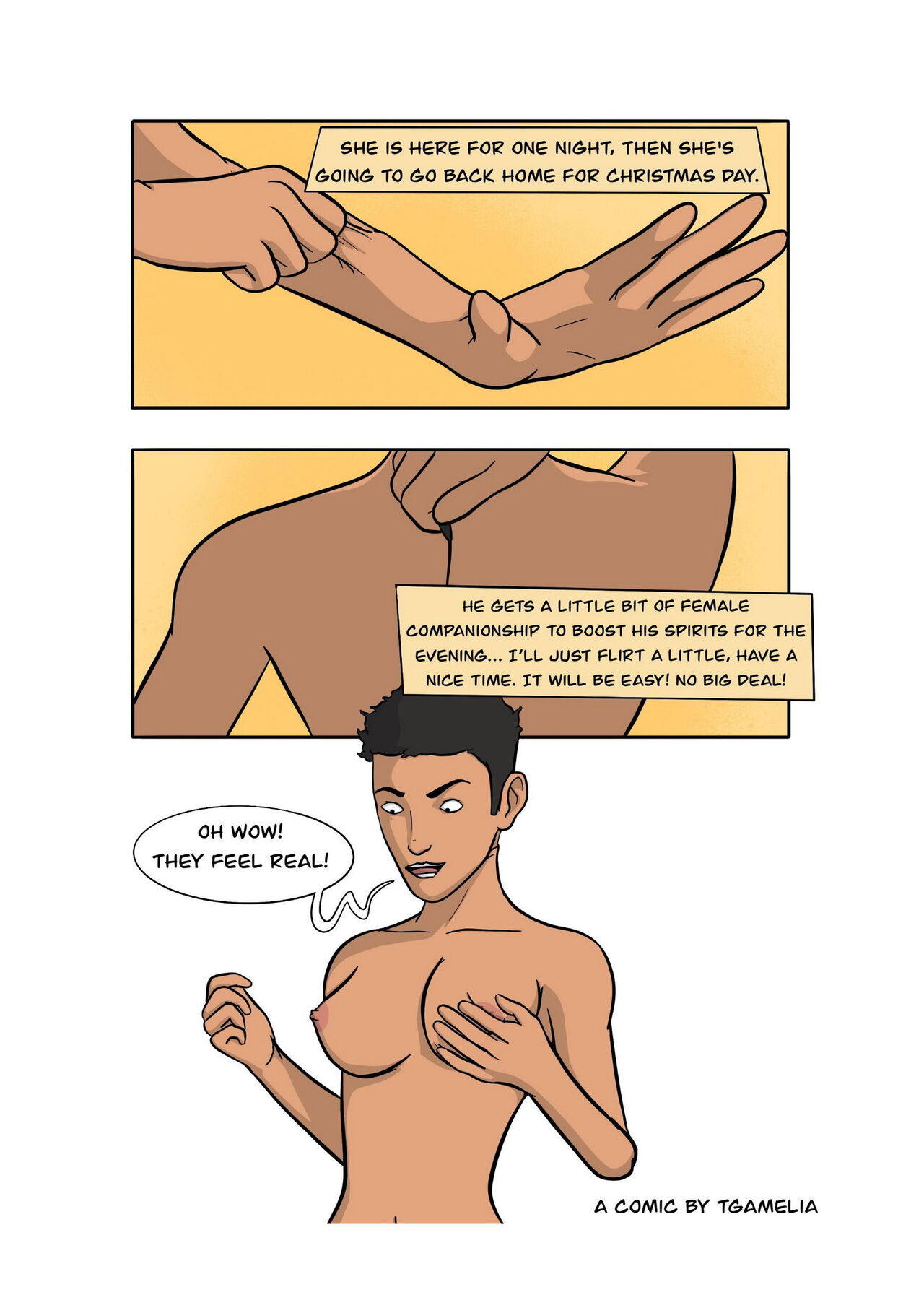 TGAmelia - A Christmas Time Bodysuit page 6 full