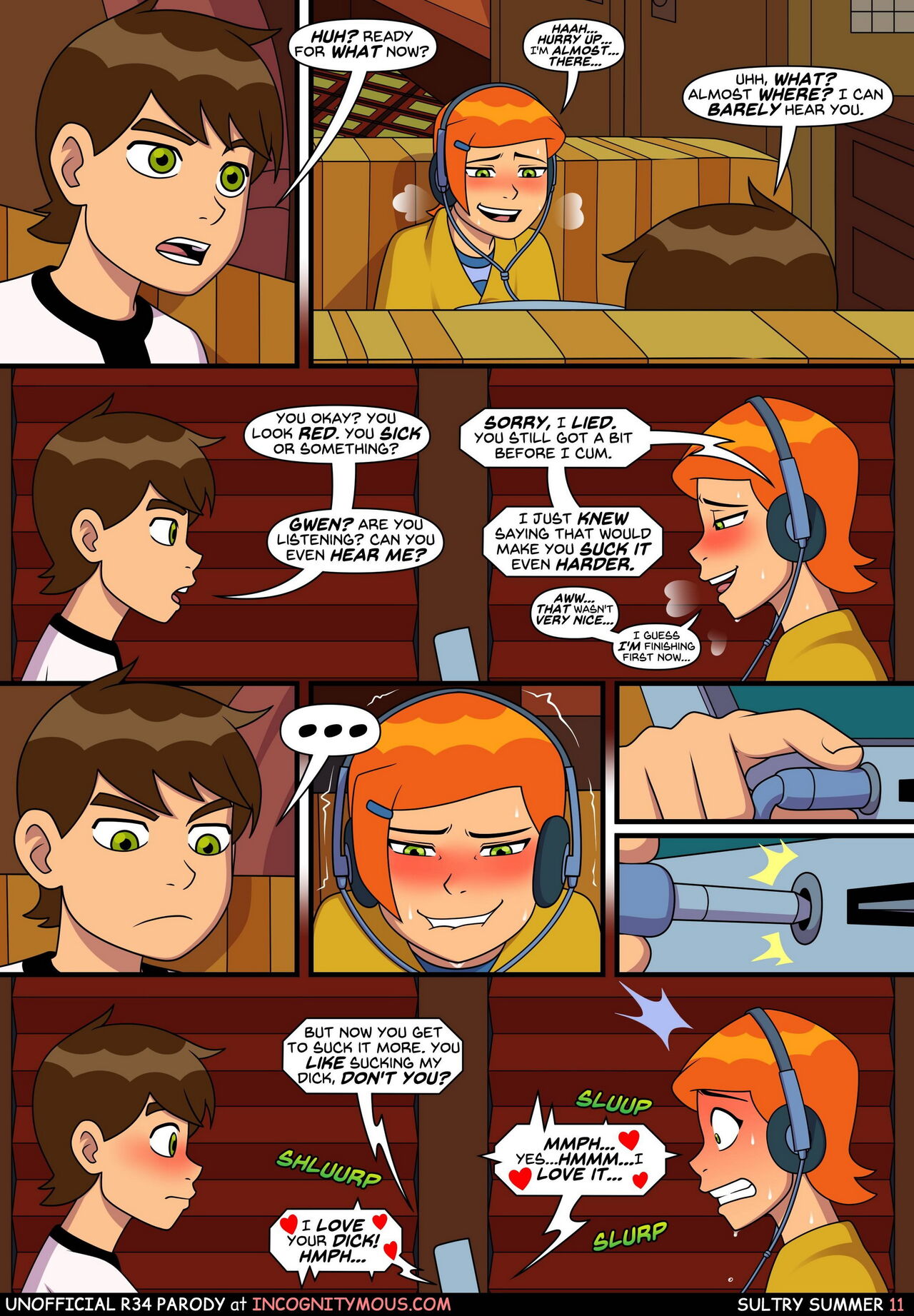 Incognitymous - Sultry Summer Ben 10 page 12 full