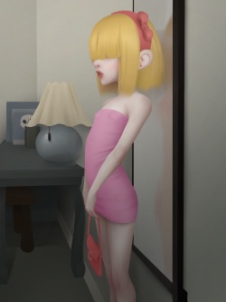 Blonde Lucy’s Little Pink Spot