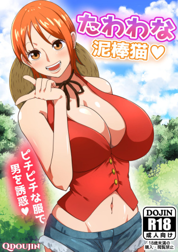 [Q Doujin] Tawawa na Dorobouneko | A Busty Thief (One Piece) [English] {Doujins.com} cover