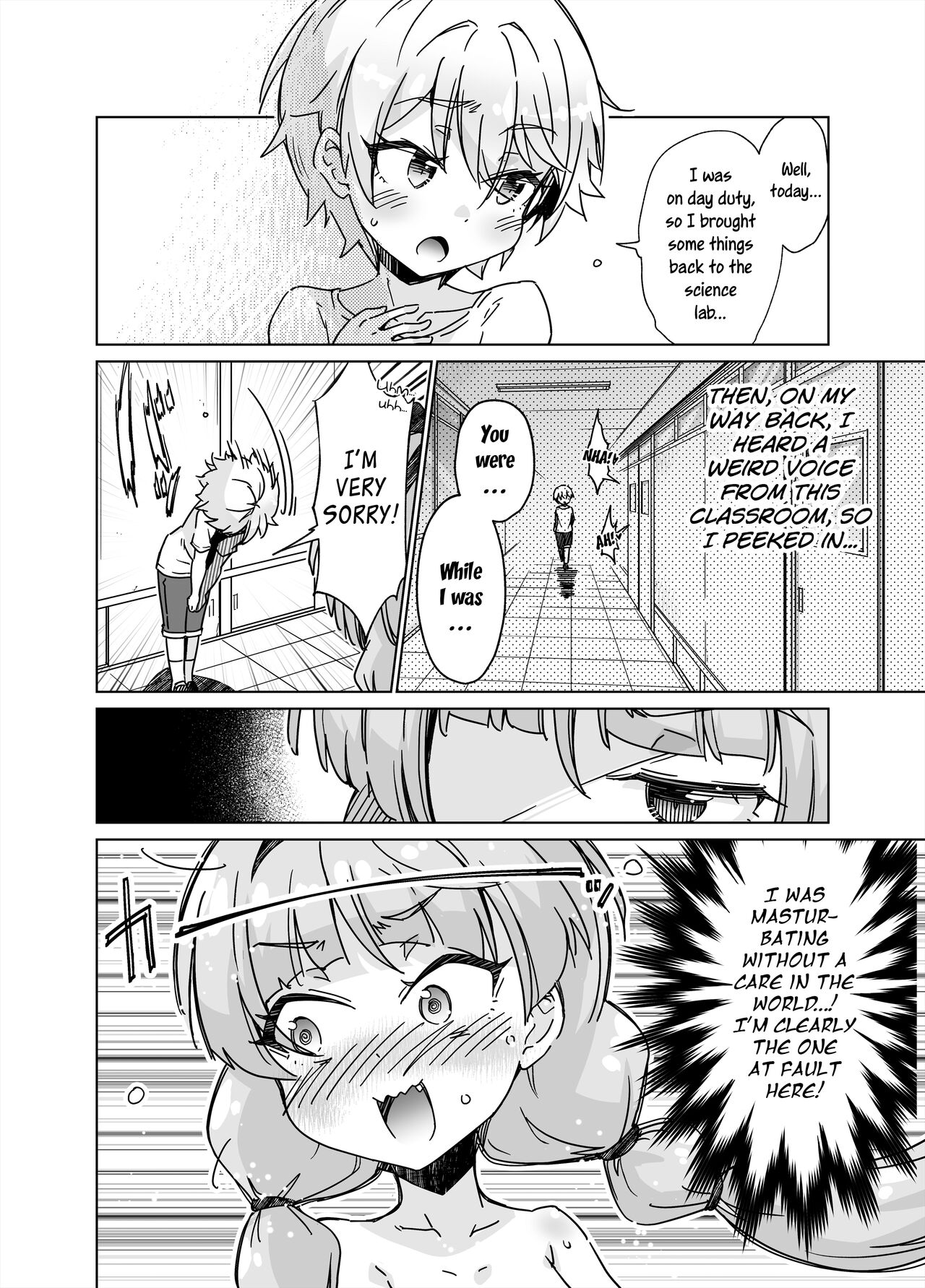 I Fucking LOVE Fully-Nude Desk-Diddling! page 11 full