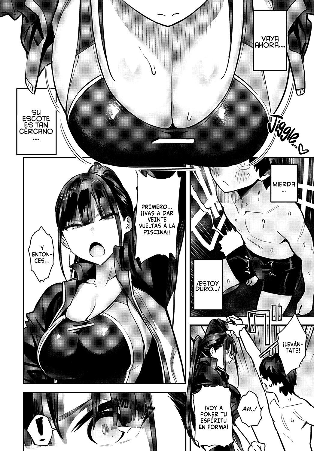 Kyouei Senpai ni Nuite morau | Getting Jerked off by the Swimming Club Senpai page 4 full