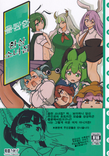 [Shoujo Rakugakichuu (Himajin no Izu)] skeb na Gensou Shoujo Shuu (Touhou Project) [Korean] [incomplete] cover
