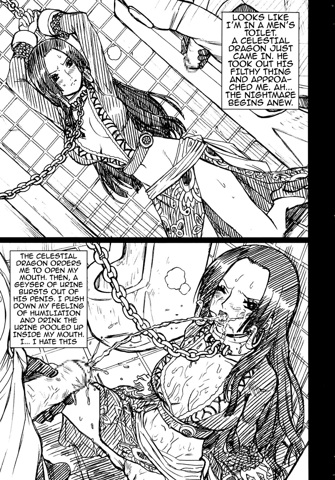 ONE PIECE FILE Hancock Gazoushuu page 3 full
