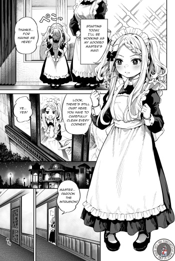 [Ooban Yaki] Onaho-kei no Loli Maid | Masturbator's Loli Maid [Lewd Rider Ero] cover