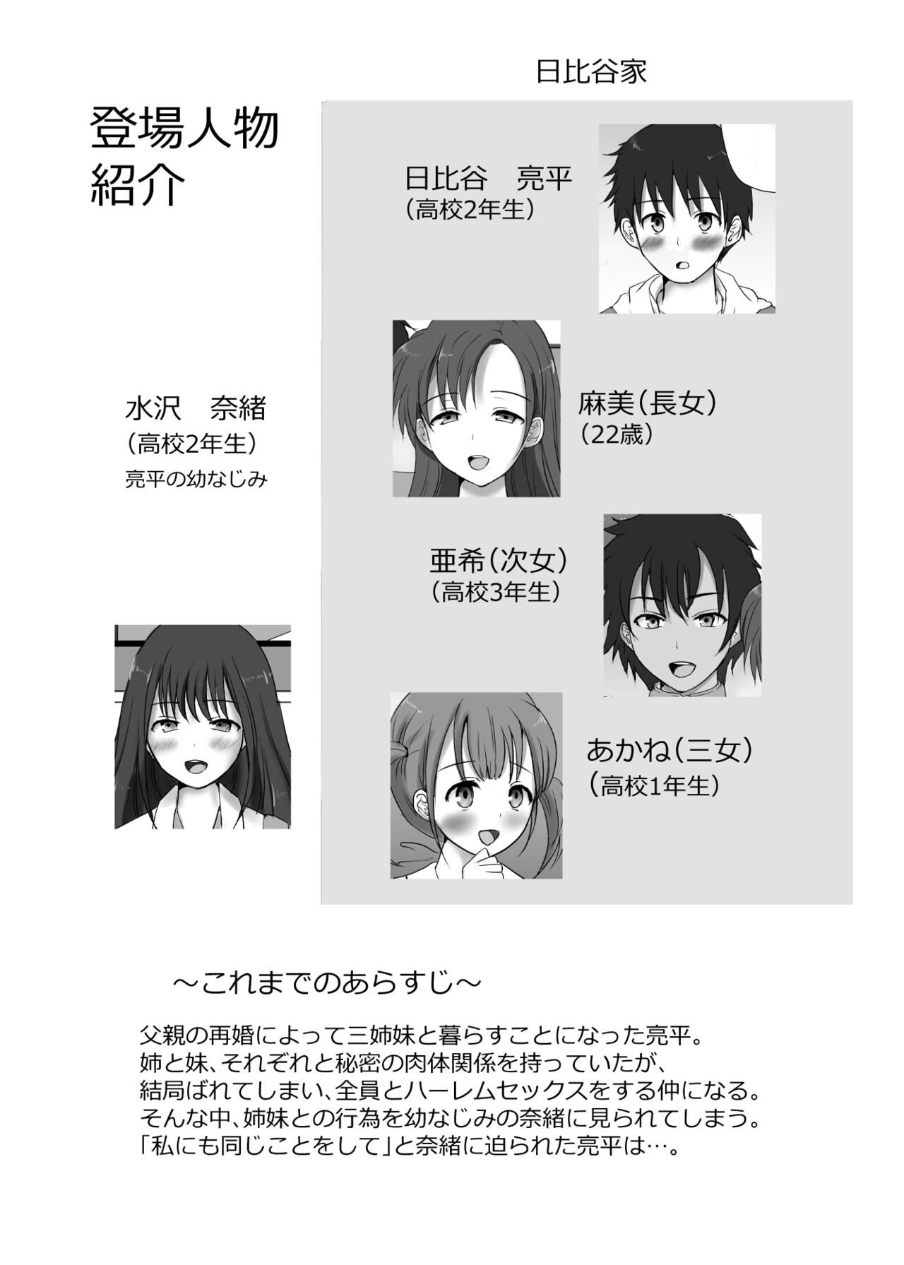 Boku to Sanshimai +1 Ch. 2 page 3 full