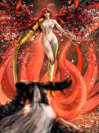 [AyaSwan] The Fell Of The Goddess Of Degenerates cover