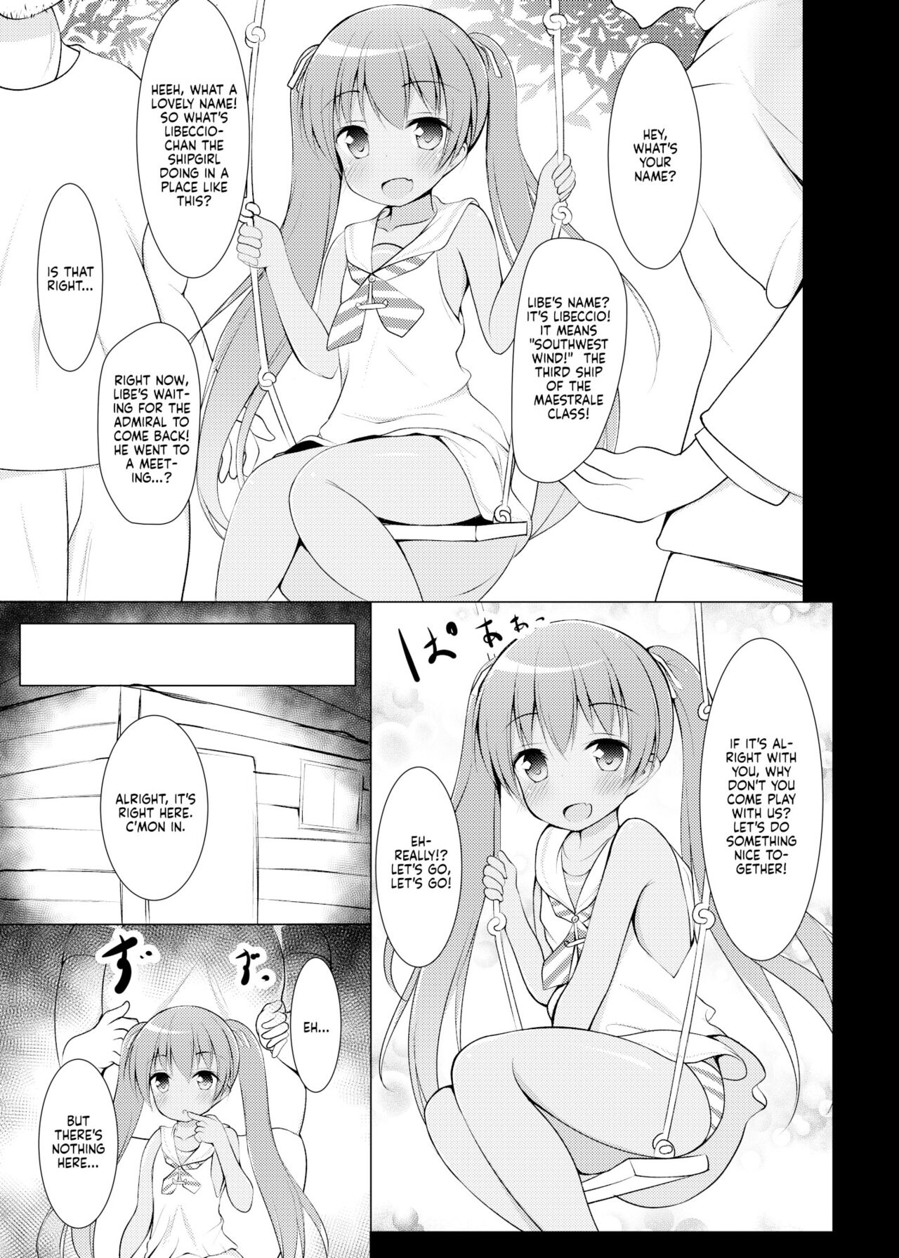 Libeccio Yasen Choukyou | Libeccio's Nighttime Training page 5 full