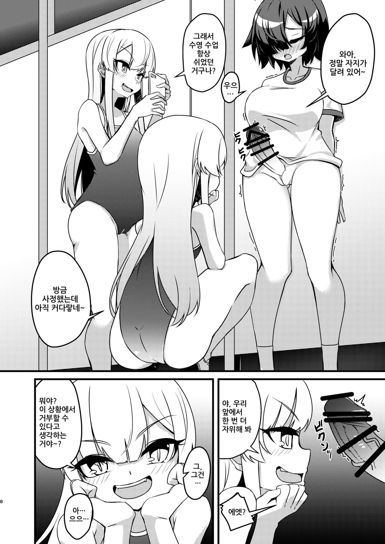 Futanari in kya Musume ga Do-S Futago Shimai ni Omocha ni Sareru Hanashi page 8 full
