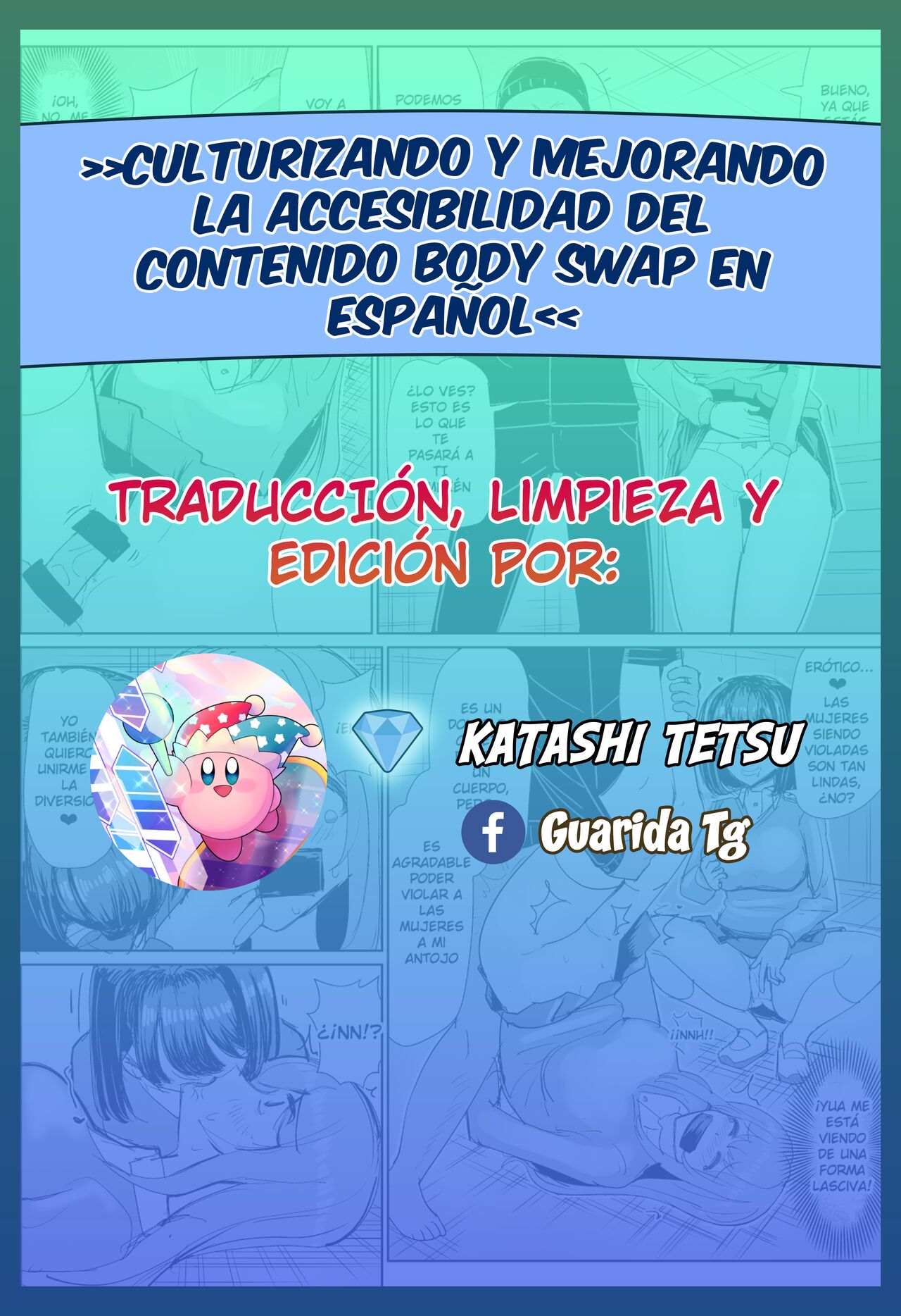 Duo Possessed TSF Manga 8P | Dúo Poseído TSF Manga 8P page 9 full
