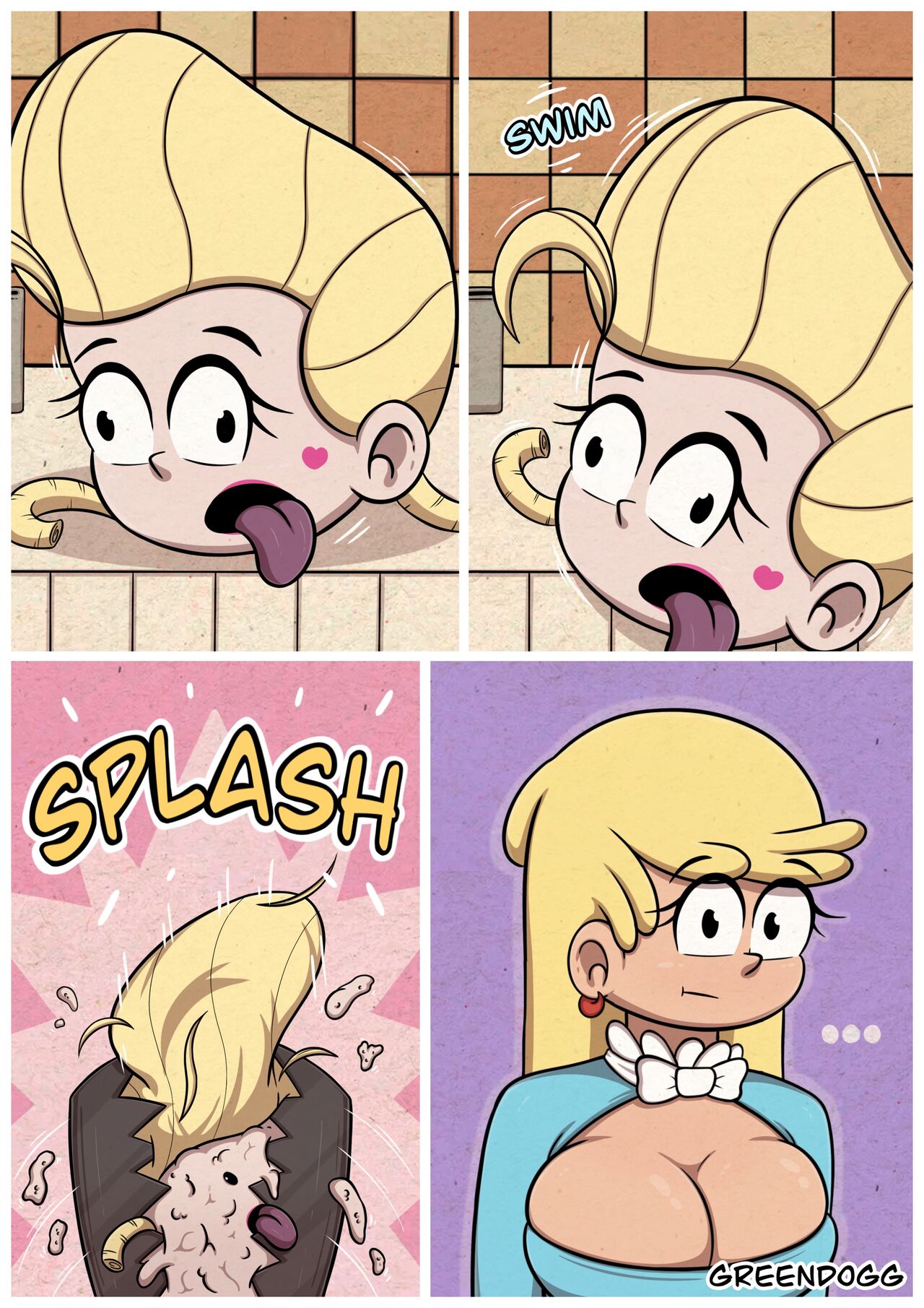 The Lewd Halloween     Ongoing page 3 full