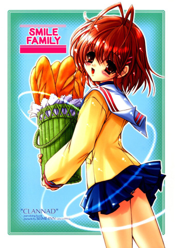(C66) [SLIME INN (Hayashiya Daizaemon)] Bishow-Kazoku | Smile Family (Clannad) [English] [Awesome Sauce] [SPDSD] [Colorized] cover
