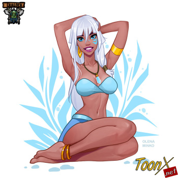 [Olena Minko] Kida in the forest (Atlantis) (Spanish) [kalock & ToonX] cover