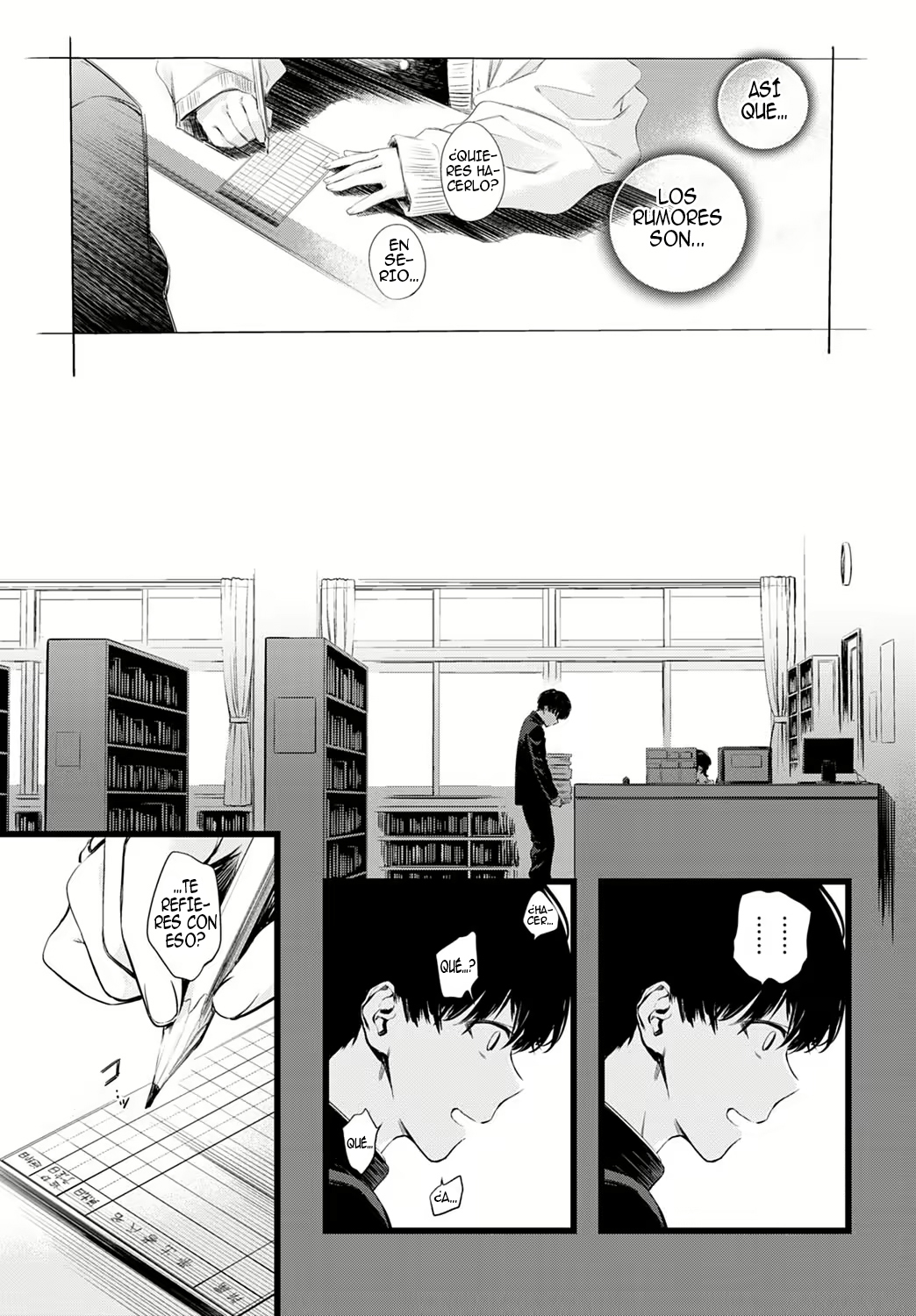 Toshoiin-san no Ura Menu | El Menu Secreto De La Bibliotecaria Del Comite page 3 full